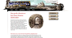 Desktop Screenshot of midgard-online.de